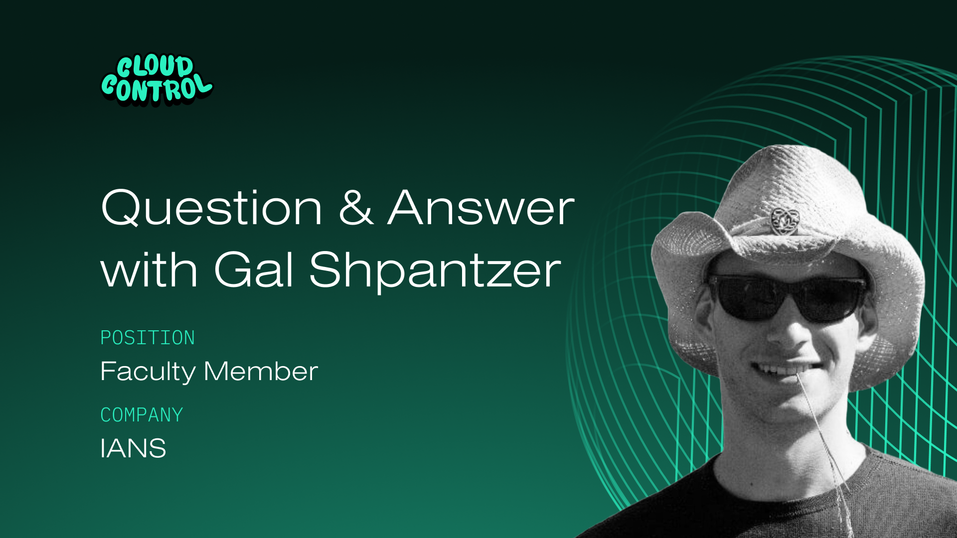Q&A with Gal Shpantzer on Two Decades of Security Leadership