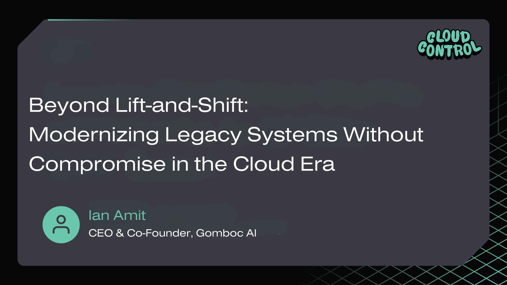 Legacy System Modernization: Beyond Standard Cloud Lift-and-Shift