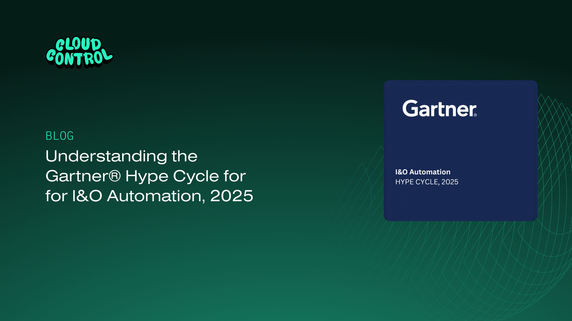 Understanding the Gartner Hype Cycle: I&O Automation 2025