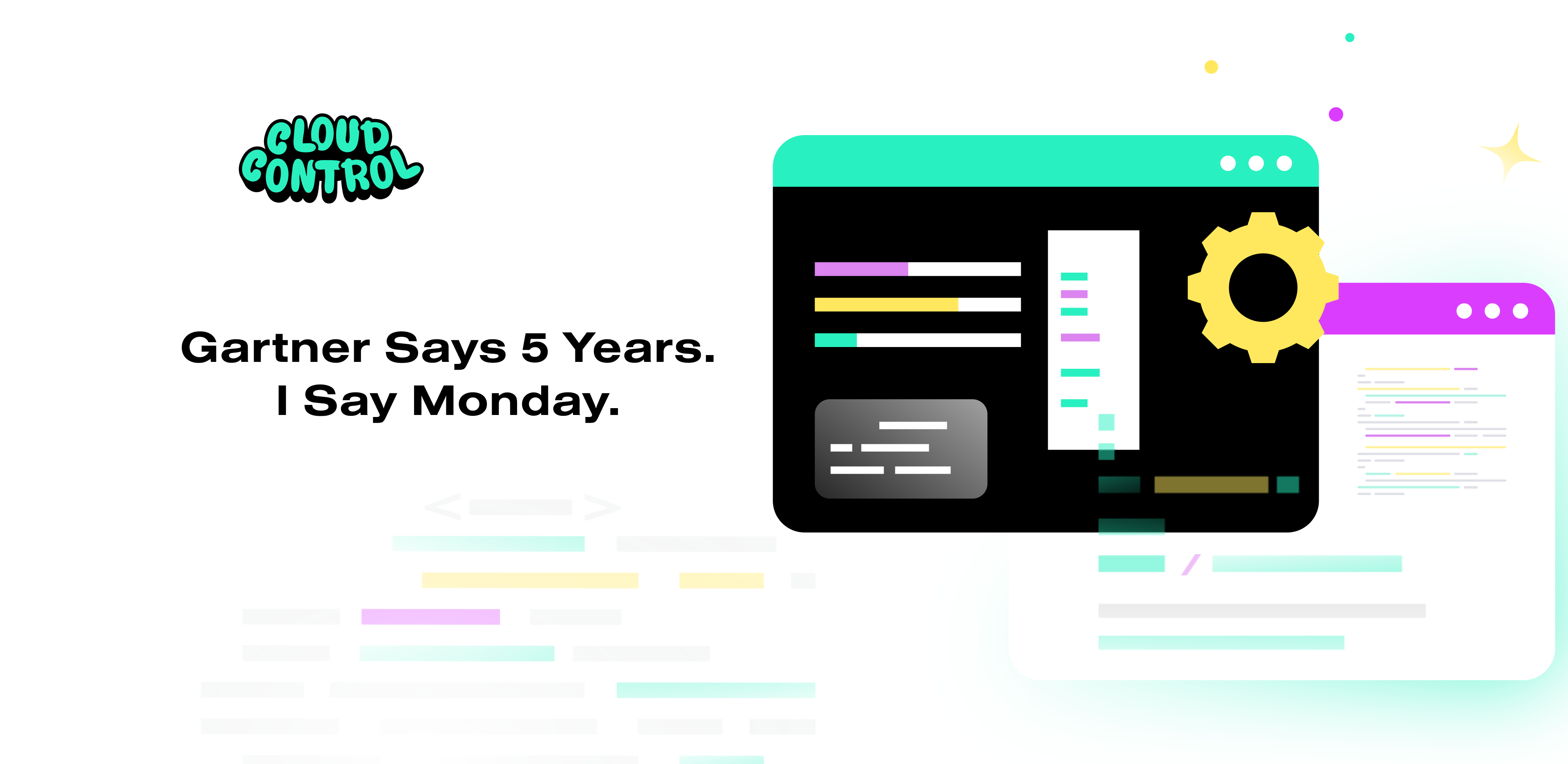 Gartner Says 5 Years. I Say Monday.